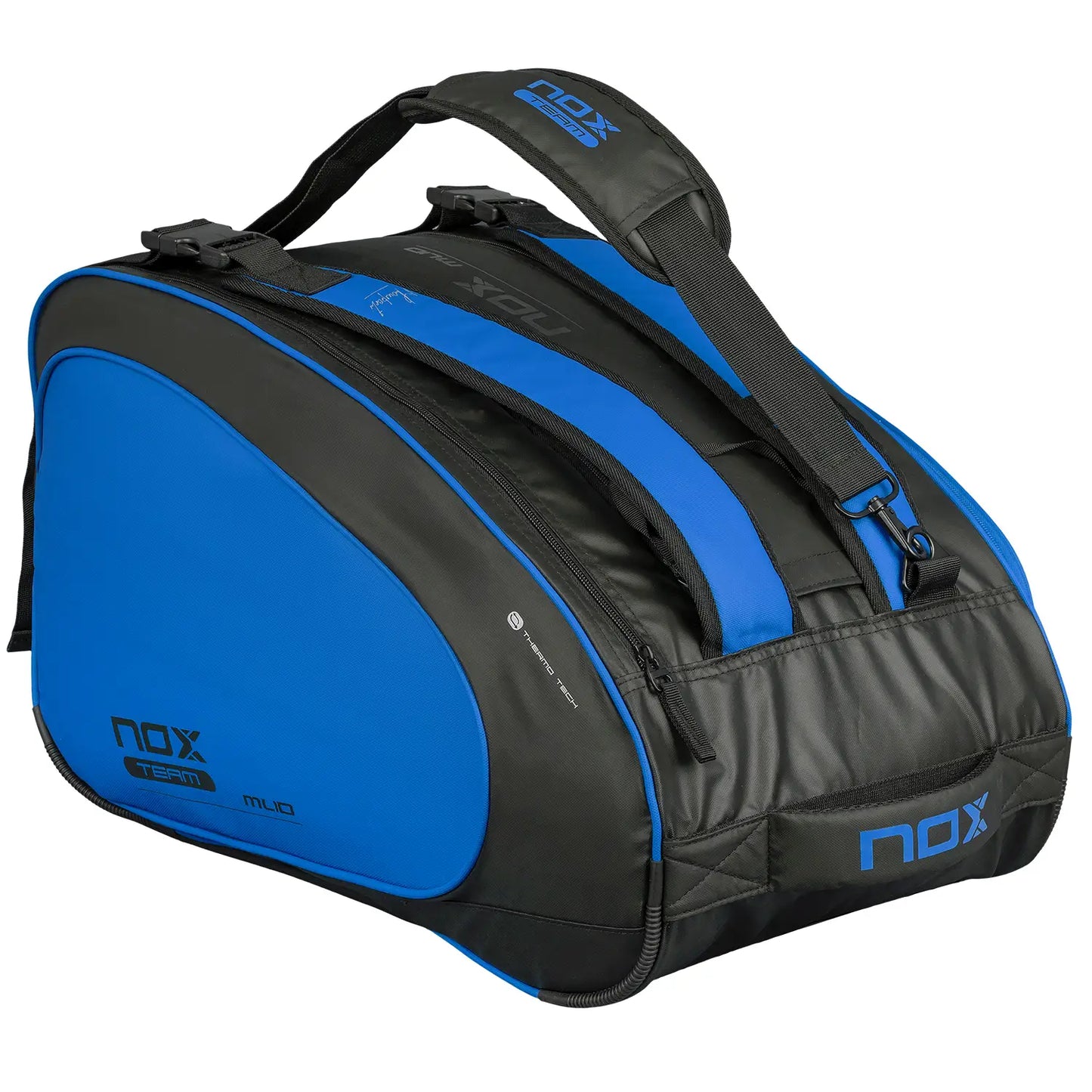Geantă Padel NOX ML10 Team Blue – 55L Spațiu & Compartiment Termo