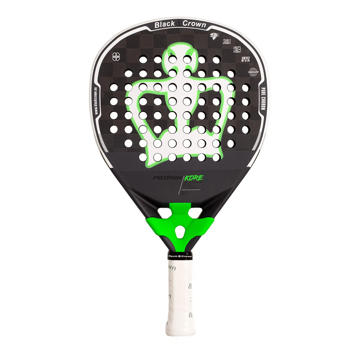 BLACK CROWN PATRON KORE Black Crown Patron Kore 2026 | Rachetă Padel Premium | VANT - imagine 1